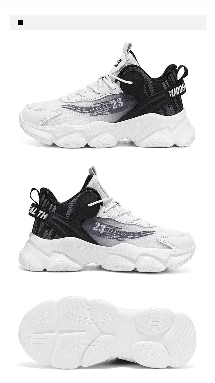 Man Increase the size Casual and fashionable shoes Anti-slip Wear-resistant Trend Sports shoes Lightweight Comfort Running shoes