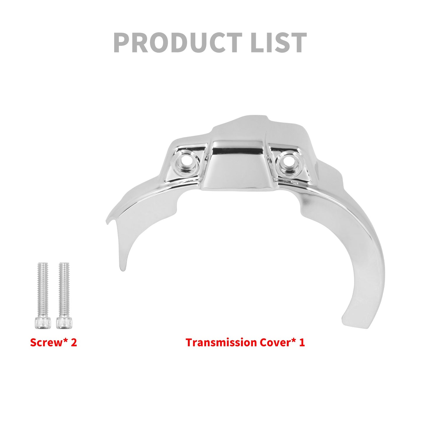 Motorcycle Transmission Cover Metal Trim For Harley Softail Low Riders Heritage Street Bob Slim Deluxe Fat Bob FXBB FLSB 2018-24