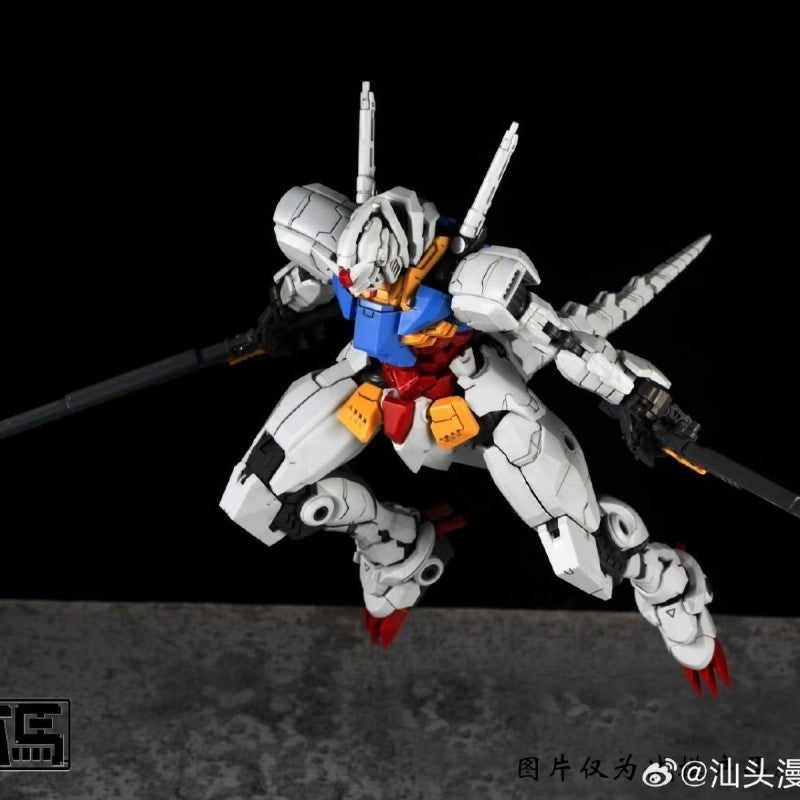 Black Trojan MG 1/100 Transformation Aço Fio Duplo Estilo Antena RX-78-2 Unicórnio Figuras Modelo Montado Mecha Brinquedo presentes