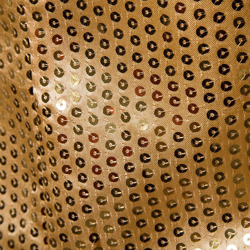 Gold Men's V-Neck Long Sleeve Tuxedo, TV Performance Magic Long Jacket Shiny Sequin Decoration Red Blue Black Blazer S-XXL