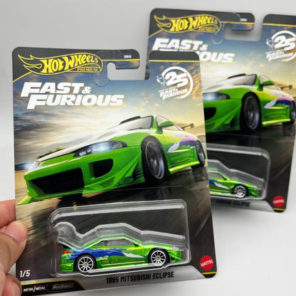 Novas Rodas Velozes e Furiosos 25º HNW46 Mercedes-Benz Mitsubishi 1:64 Miniatura de Liga de Metal Fundido Veículo de Brinquedo de Coleção de Carro de Presente