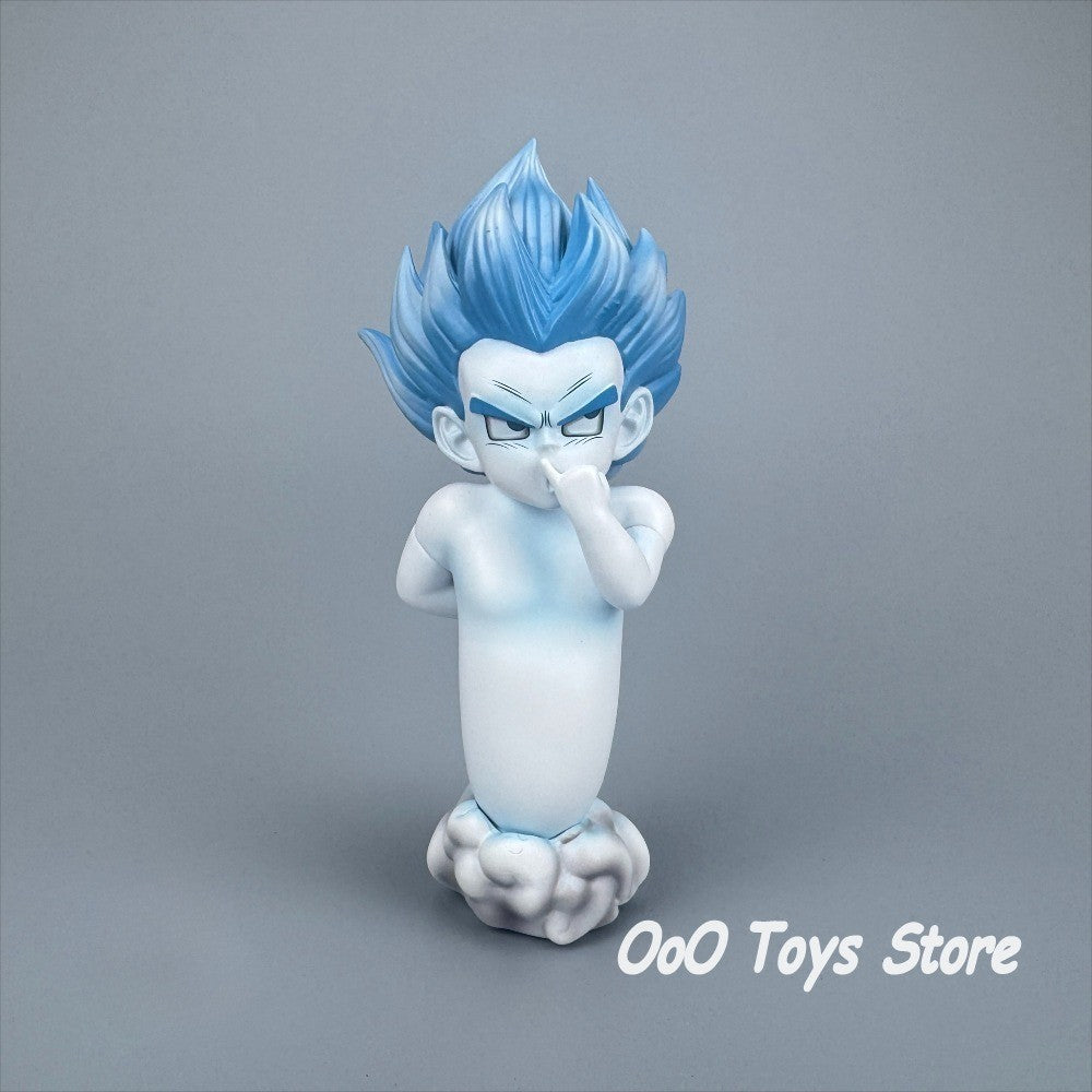 14,5cm/5,71in Boneco de Anime Dragon Ball Z Gotenks Fantasma Action Figures Pvc Estátua Notilucente Coleção Modelo Brinquedos Presentes