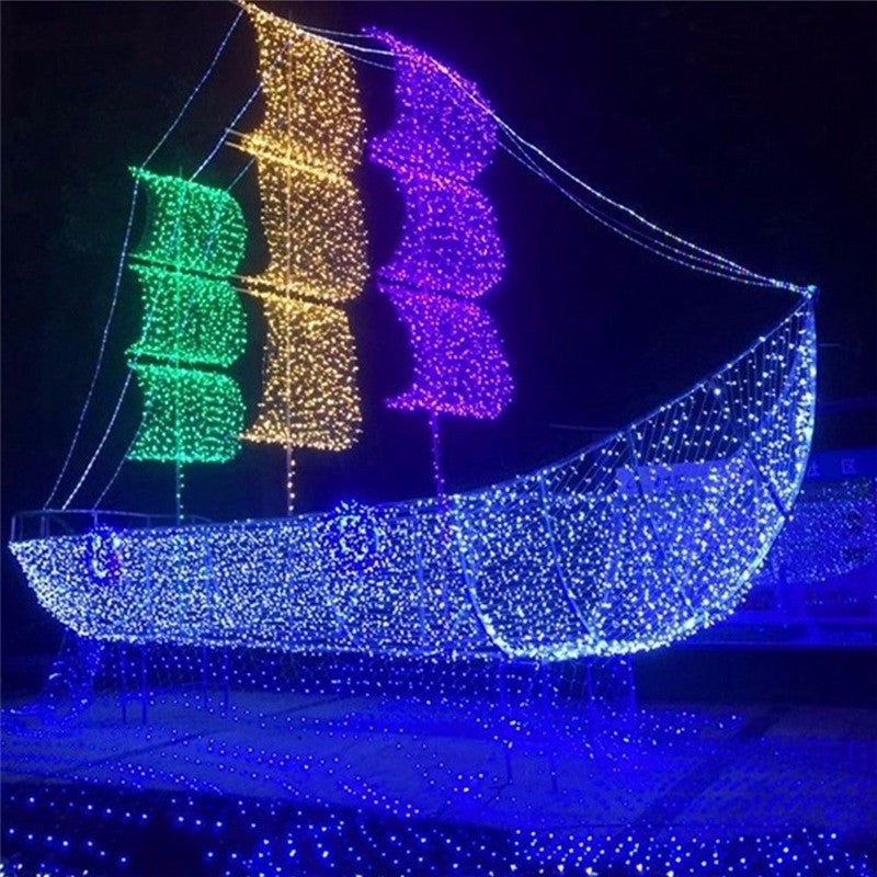 110V 220V 10M 100 Led String Garland Christmas Tree Chain Fairy Light  Waterproof Home Garden Party Outdoor Holiday Decoration