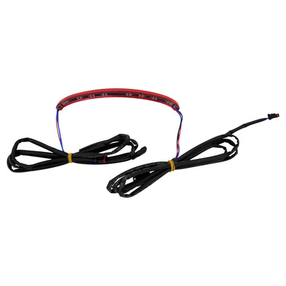 Lanterna Traseira de LED para Motocicleta, Luz de Freio e Seta em ABS para Harley Softail Fat Bob FXFBS 114 FXFB 107 2018-Up Vermelho