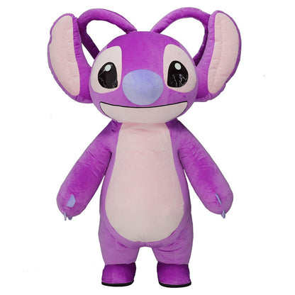 Inflatable Colored Eyeless Monster Costume Mascot Parade Adult Character Cosplay Halloween Wedding Party Event Plush Set