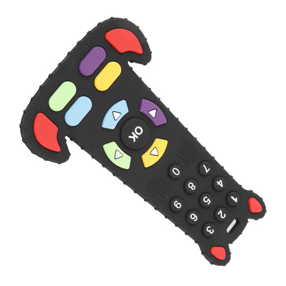 Baby Teething  Remote Control Teething  Silicone Soft Teeth Grinding Cartoon Baby Teether Chew Toy for Toddlers Boys Girls