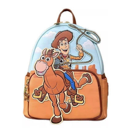 Bolsa de Ombro Mini Mochila Loungefly Pixar Toy Story 1-4 Series Rex Buzz Lightyear Woody Lotso Cosplay