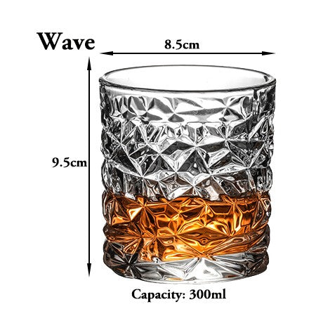 Copos de uísque, Copos de uísque escocês, Copos de uísque estilo "Old Fashioned"/ Presente perfeito para amantes de uísque escocês/ Vidraria elegante para bourbon/rum
