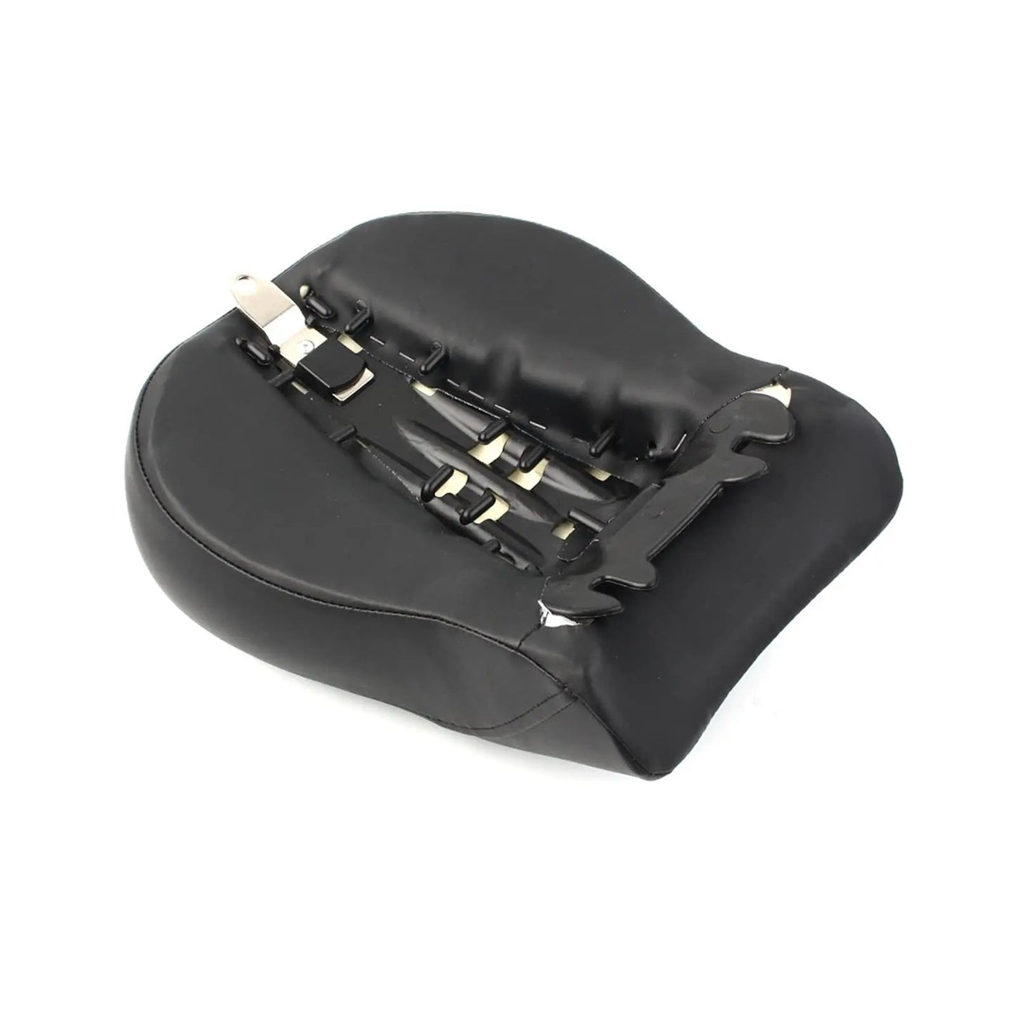Banco traseiro para garupa macio preto para Harley Davidson Softail Fat Boy Night Train Springer 2006-2017