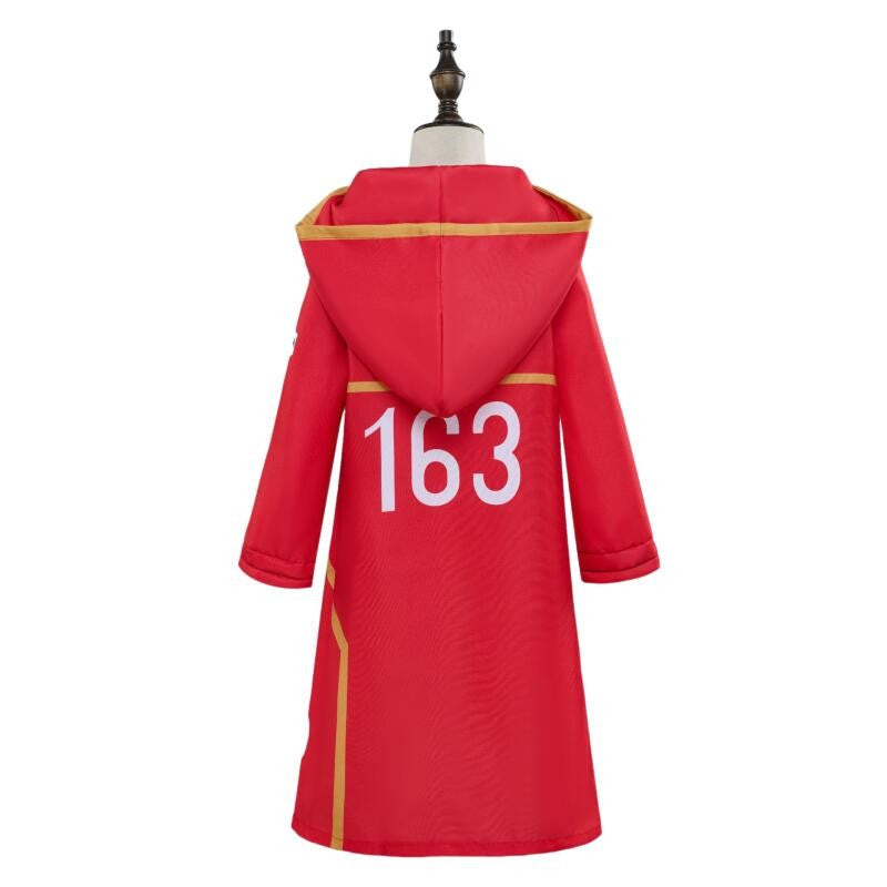 Egghead Island Cosplay Costume 163 Jacket Coat Straw Hat Gloves Suit Halloween Anime Monkey D Luffy Robe Costume cosplay