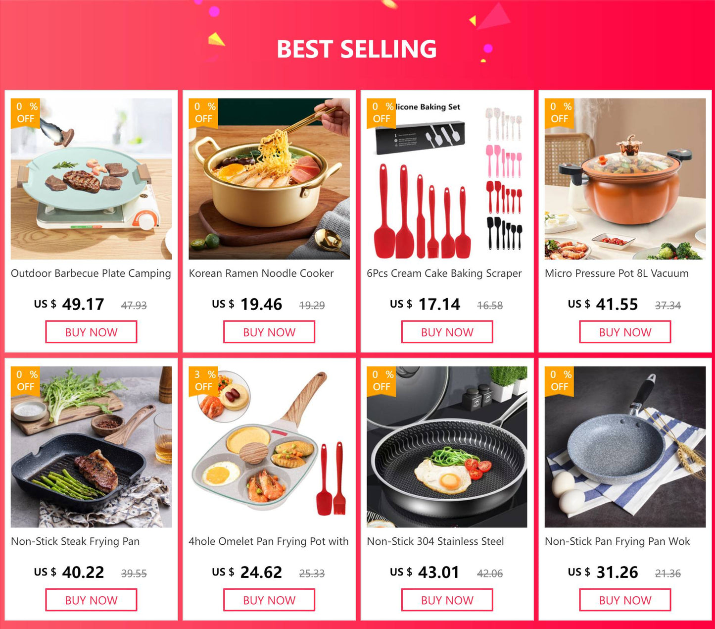 304 Stainless Steel Oil Pan Japanese Deep Frying Pot with a Thermometer and a Lid Kitchen Tempura French Fries Oil Fried Pan