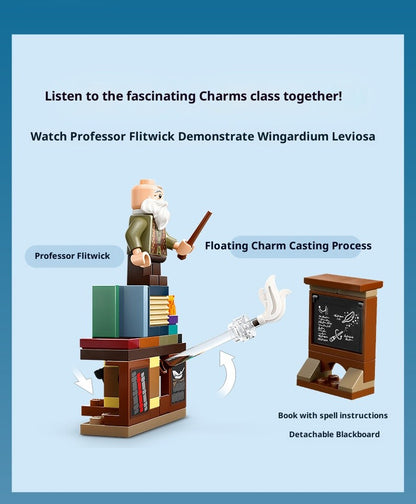 Blocos de montar Lego Castelo de Hogwarts 76445 Fênix de Dumbledore 76448 brinquedos infantis de montar presentes de Natal