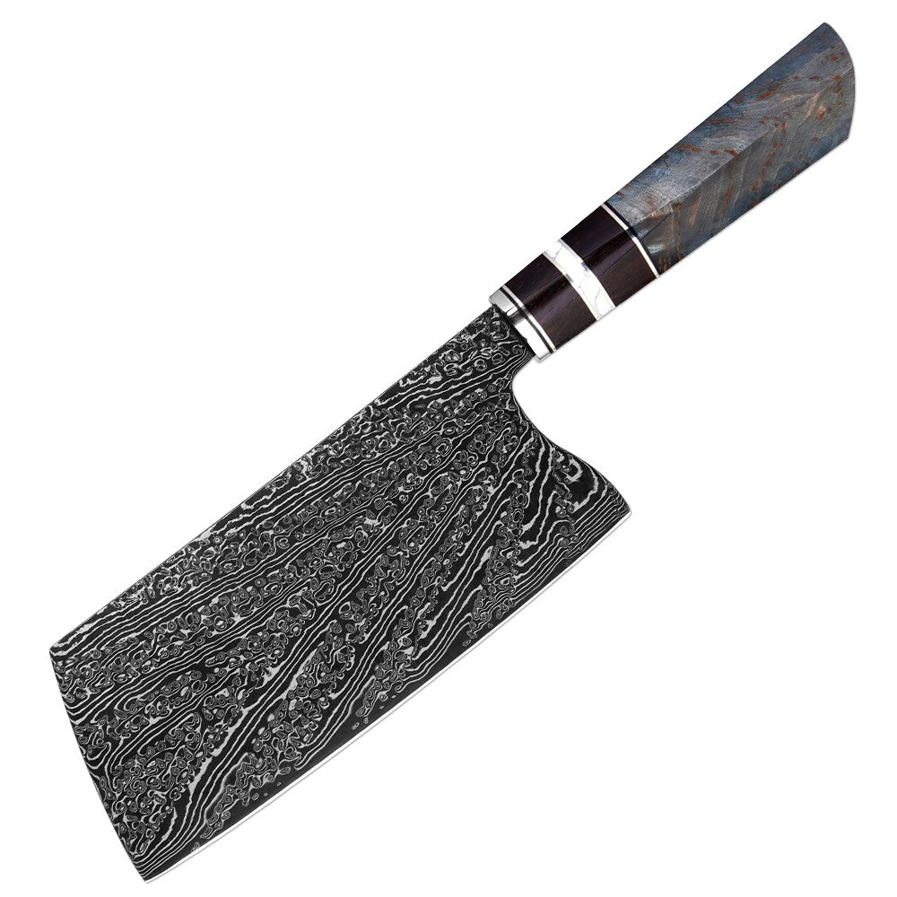 XITUO Damascus Kitchen Knife Set,1-8Piece Professional Knife Sets for Chefs,Japanese Damascus Super Steel Chef Cooking Knife