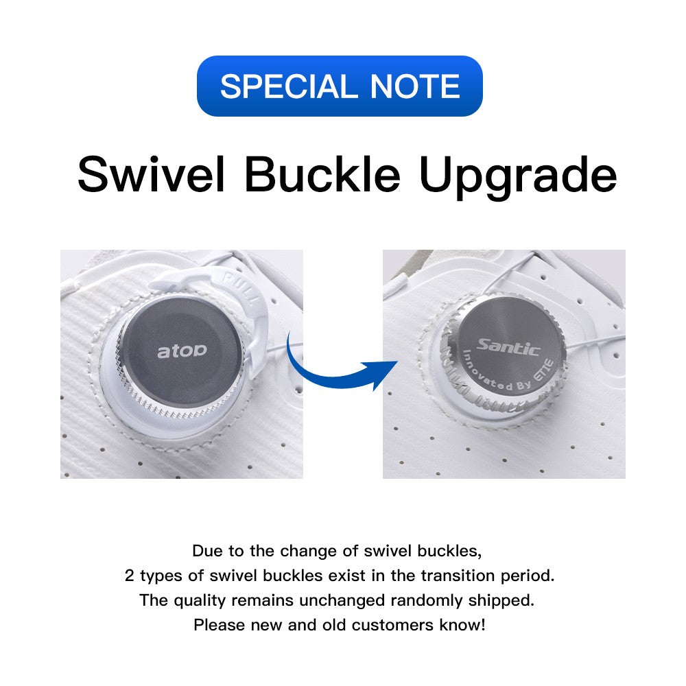 Santic Carbon Fiber Cycling Shoes Outdoor Wear Resistant Road Riding Sneakers Unisex Men Women Adjustable Pro Racing Bicyle Shoe