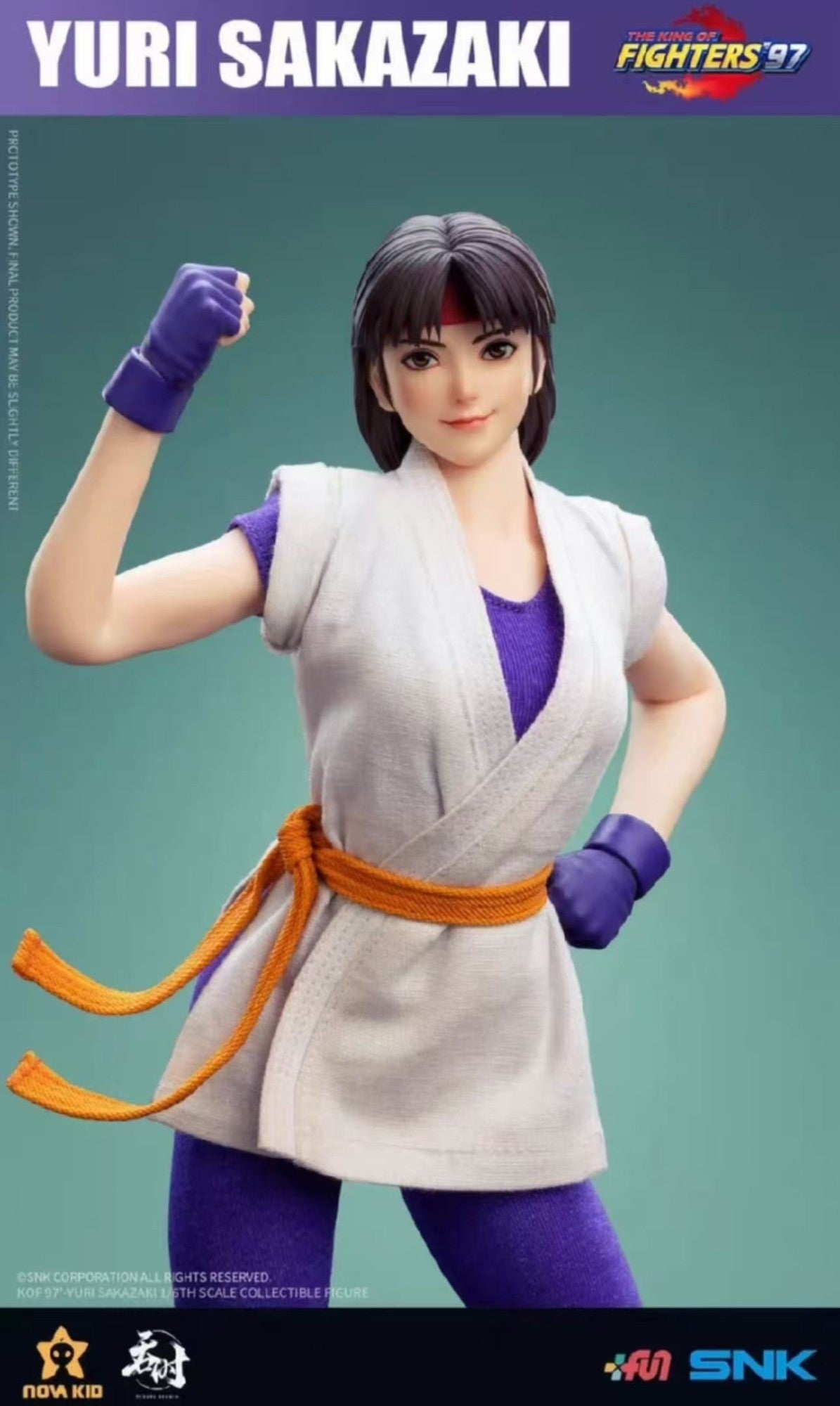 TUNSHI King of Fighters 97 Yuri Sakazaki 1/6 Action Figure SNK TS-XZZ-004