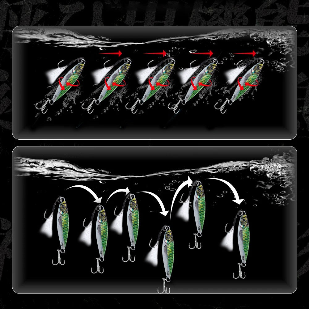 Hunthouse Metal Jig Isca de Pesca Afundando Jigging Lento 7g-80g Arremesso Isca Dura Água Salgada Artificial Lúcio Robalo Ferramenta de Pesca