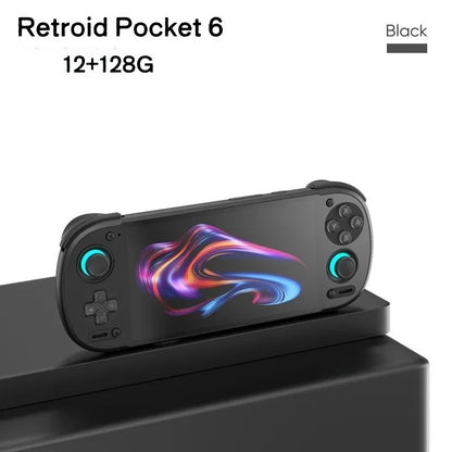 Retroid Pocket 6 Handheld Game Console RP6 Android 5.5 Inch 1080P 120Hz AMOLED Screen 6000mAh 8GEN2 with Hall-Effect Trigger PS2