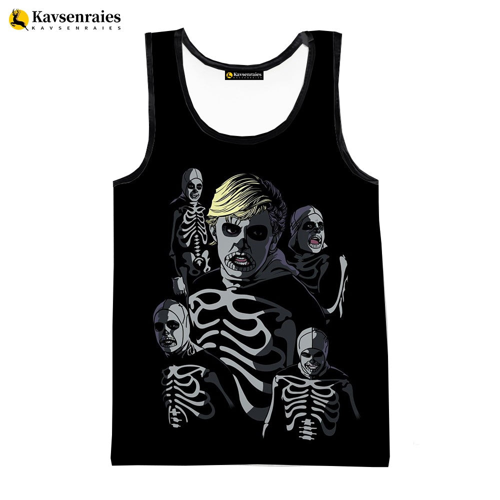 Cobra Kai 3D Print Tank Tops Men Women Summer Fashion Casual Sleeveless Shirts Hip Hop Streetwear Oversized Tops Men's Clothing