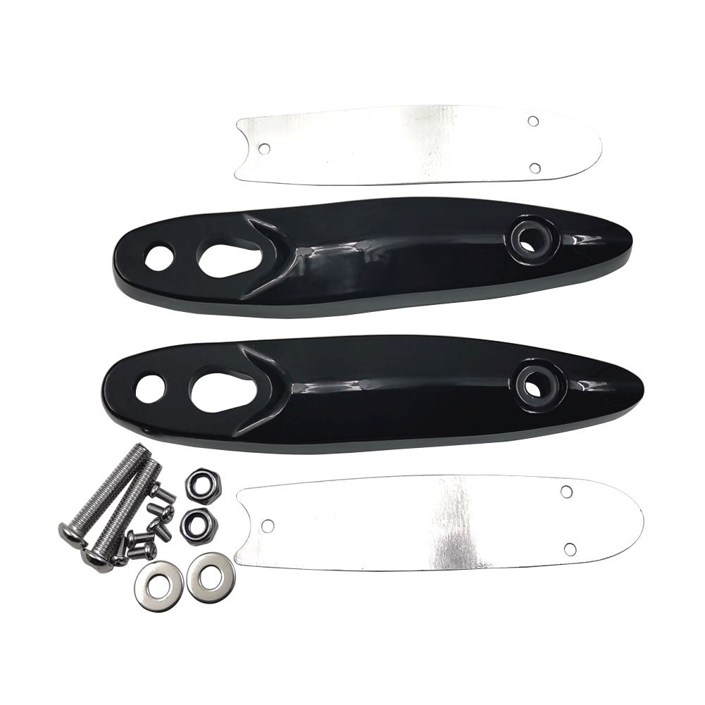 Rear Turn Signal Backward Relocation Bracket Turn Light Indicator Rail Support for Harley 00-later Softail / 02-17 Dyna FXD