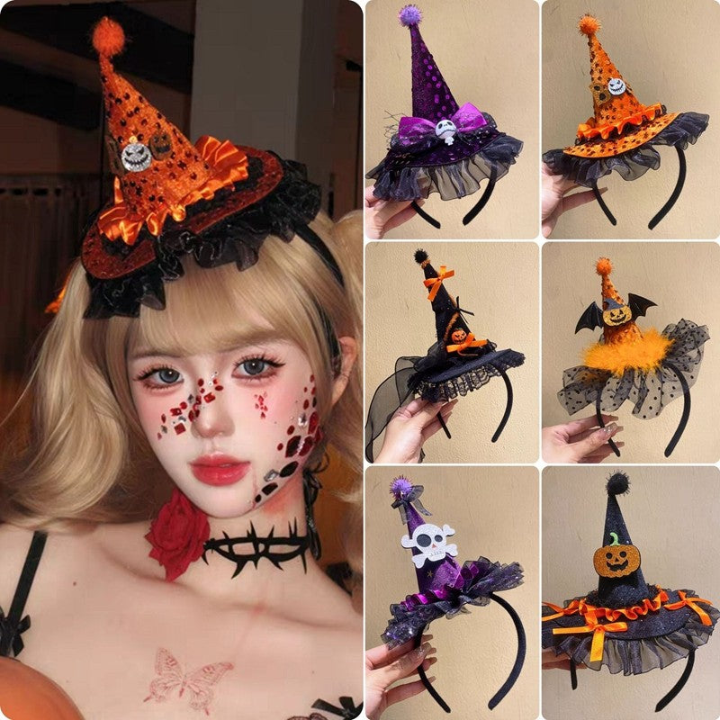 Halloween Hair Pins Party Hair Accessories Spider Hairband Halloween Decorations 2026 Day of The Dead Party Favors Gifts