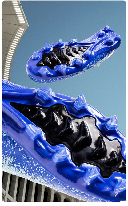 Men's High Tops Lace Up Soccer Cleats, Lightweight Professional Athletic Football Cleats Mens Athletic Shoes for Training Soccer