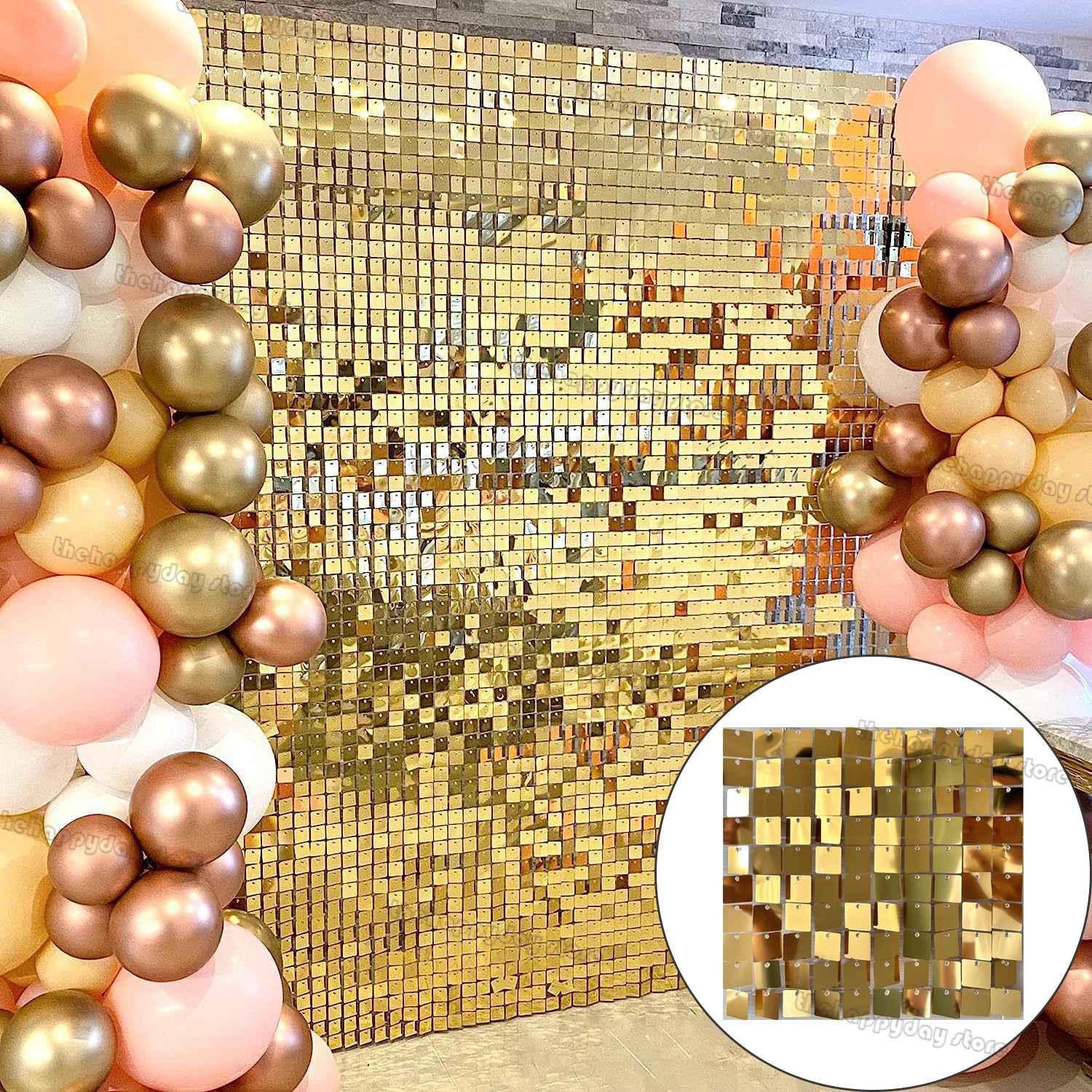 12Pcs Iridescent 4D Round Foil Balloons 22/12/10IN Holographic 4D Foil Balloons Helium Air Globos Mermaid Birthday Wedding Decor