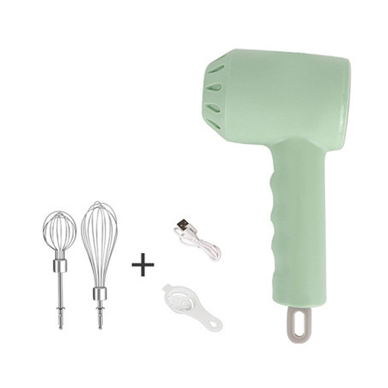 Mini Mixer Elétrico Portátil Sem Fio 3 Velocidades Liquidificador de Mão de Alta Potência Batedor de Massa Batedor de Ovos Ferramentas de Cozinha para Confeitaria