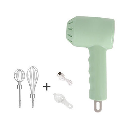 Mini Mixer Elétrico Portátil Sem Fio 3 Velocidades Liquidificador de Mão de Alta Potência Batedor de Massa Batedor de Ovos Ferramentas de Cozinha para Confeitaria
