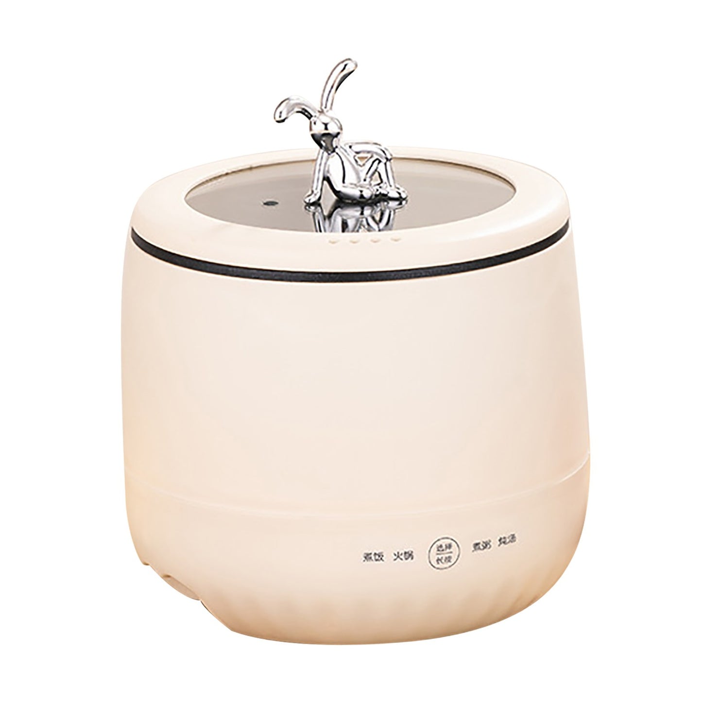 Panela de Arroz Elétrica Inteligente Mini 1.8L Antiaderente Compacta Eletrodoméstico para Arroz, Grãos, Sopas, Mingaus e Ensopados
