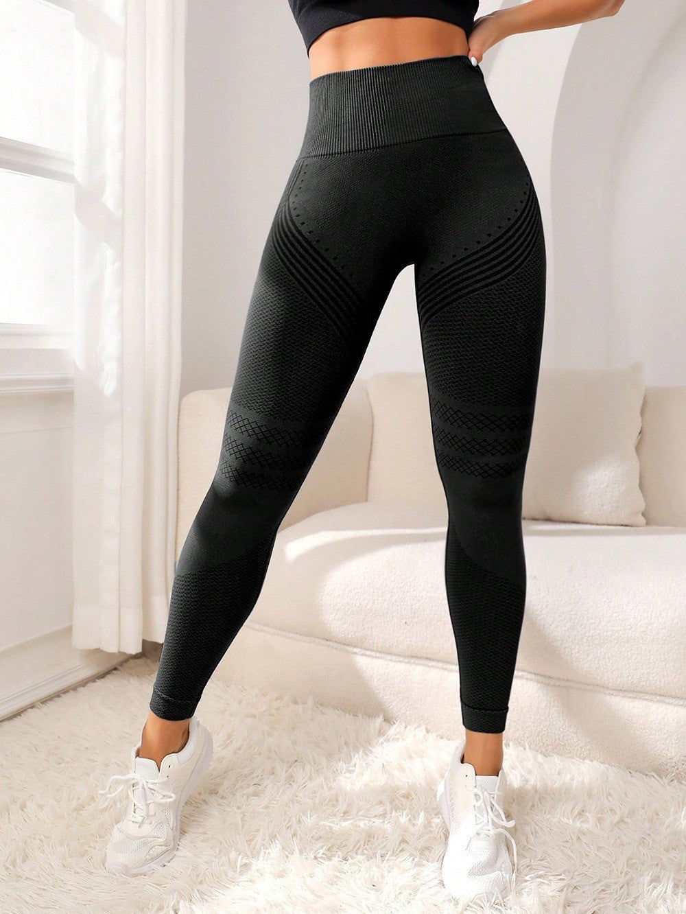 Women Compression Leggings Cellulite Slimming Leggings High Waist Seamless Yoga Fitness Redefine Your Silhouette Sport Pants