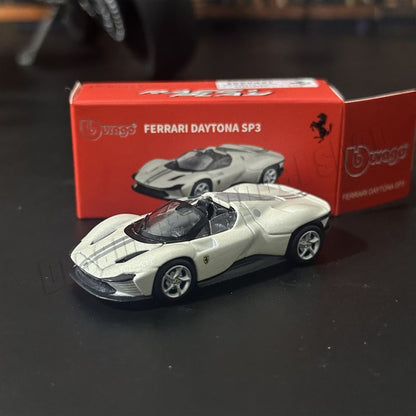 Burago 1:64 Ferrari Series SF90 488P Roma F430 F12 Liga de Carro Modelo Brinquedos Infantis Coleção de Presentes de Férias Modelo de Carro Atacado