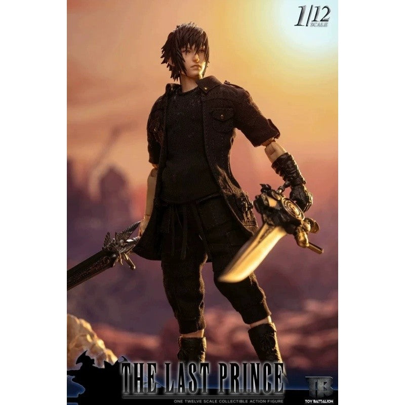 Boneco de Ação Original Toys Battalion TB019 The Last Prince Noctis Lucis FF XV Kingsglaive Colecionável Modelo Anime Jogo Brinquedo de Presente