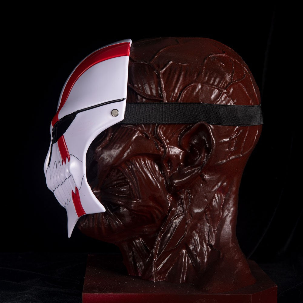 Mask Cosplay Prop, Hollow Mask, Halloween Party Costume, Thick Resin Material, H