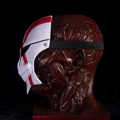 Mask Cosplay Prop, Hollow Mask, Halloween Party Costume, Thick Resin Material, H
