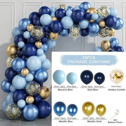 Balloon Garland Arch Kit Birthday Party Decoration Girl Birthday Foil Balloon Baby Shower Decor Globos Wedding Party Supplies