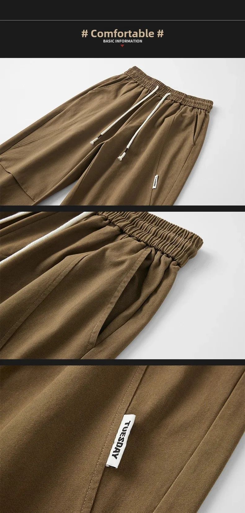 2024 M-5XL Calça Masculina de Algodão e Cânhamo Primavera e Outono Nova Calça Larga com Cordão Calça Saruel Harem Calça Casual Japonesa
