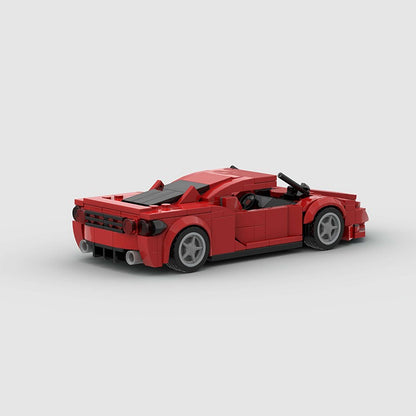 MOC Carro Esportivo de Corrida Veículo Cidade Speed Racer Modelo Técnico Blocos de Construção Tijolos Supercarro F1 Brinquedos Infantis Presentes para Meninos NSX