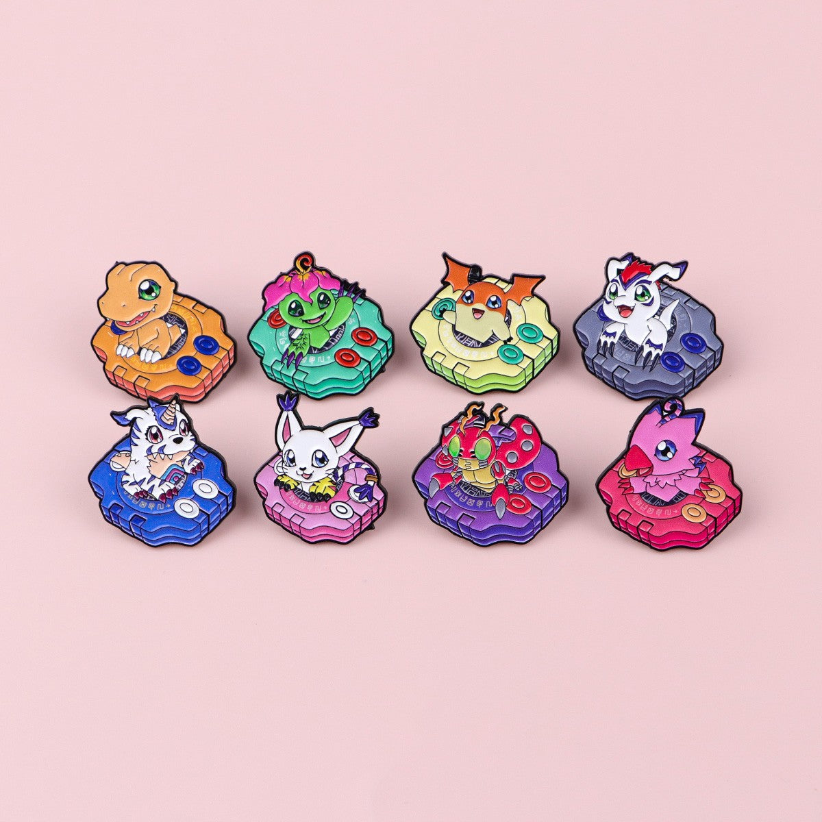 Anime Monster Enamel Pin Cartoon Badges on Backpack Brooches For Women Hat Lapel Pins Cosplay Accessories Toys Gifts