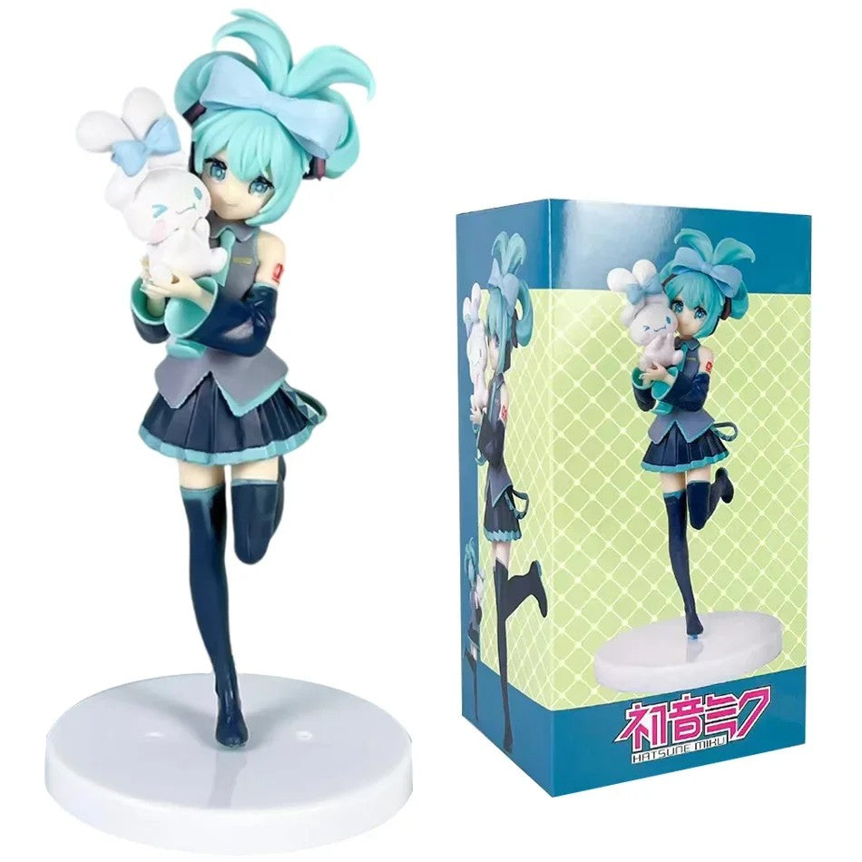 Hatsune Miku Anime Figure Hatsune Miku Desktop Decorations Cute Girl Hatsune Action Figure Model Statue Collection Toys Gift