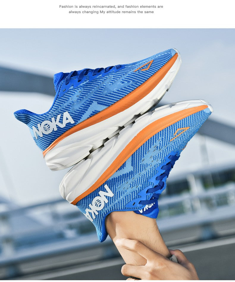 PARZIVAL Men's Sneaker Air Cushion Runner Trainers Tenis Marathon Sports Running Shoes Women Outdoor Athletic Speciality Sneaker