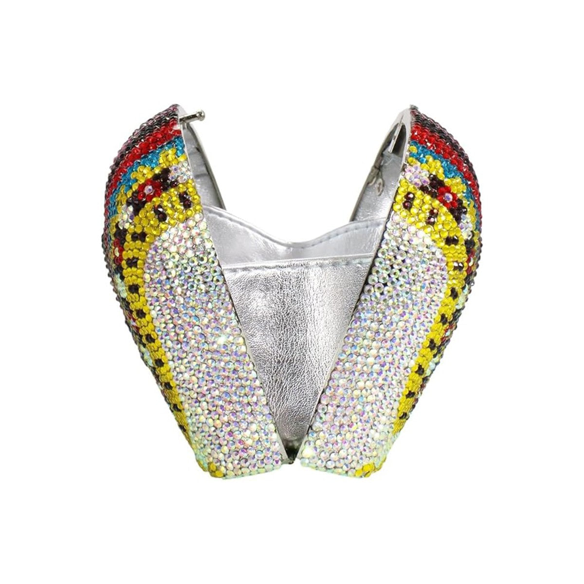 Cute Women Elephant Crystal Evening Bag Glitter Rhinestone Purse Shiny Diamond Clutch Handbag for Prom Party