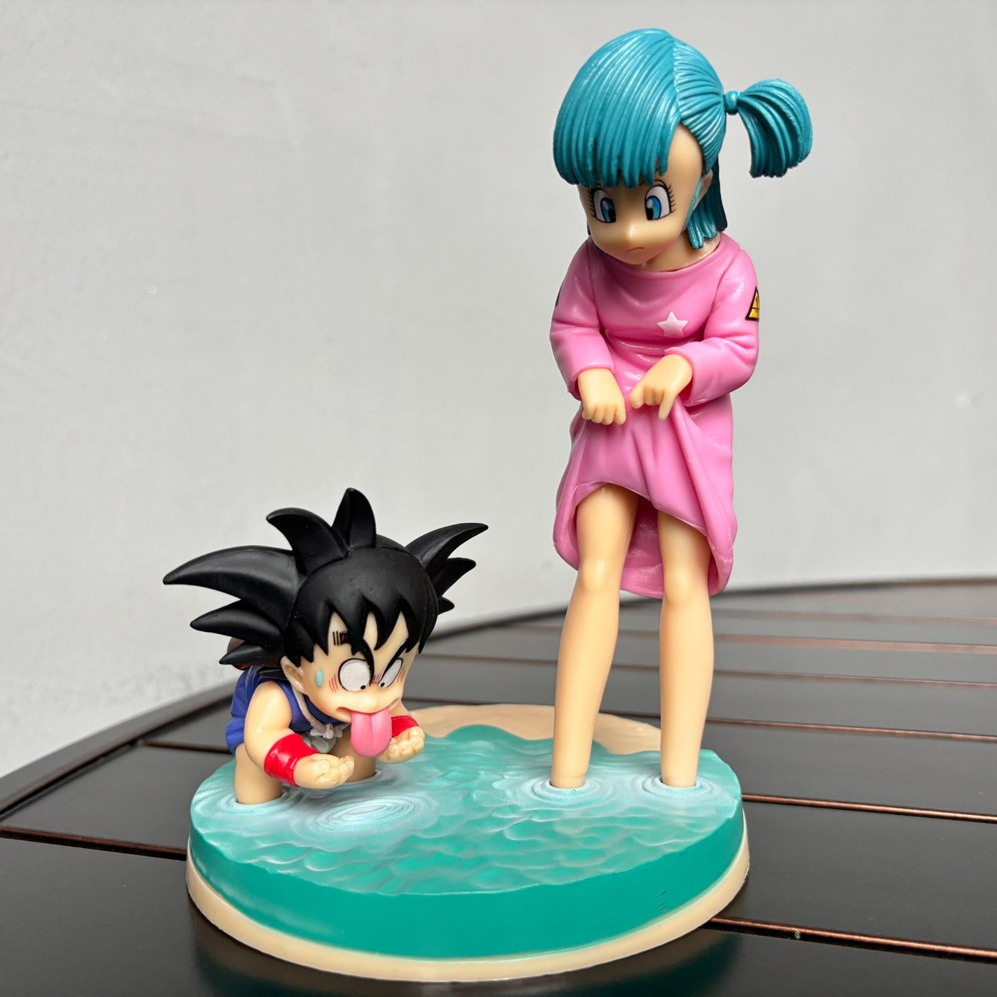 Dragon Ball Anime Figures Son Goku Piccolo Figura Bulma Estatueta Pvc Estátua Modelo Boneca Coleção Quartos Decora Brinquedos De Mesa Presentes