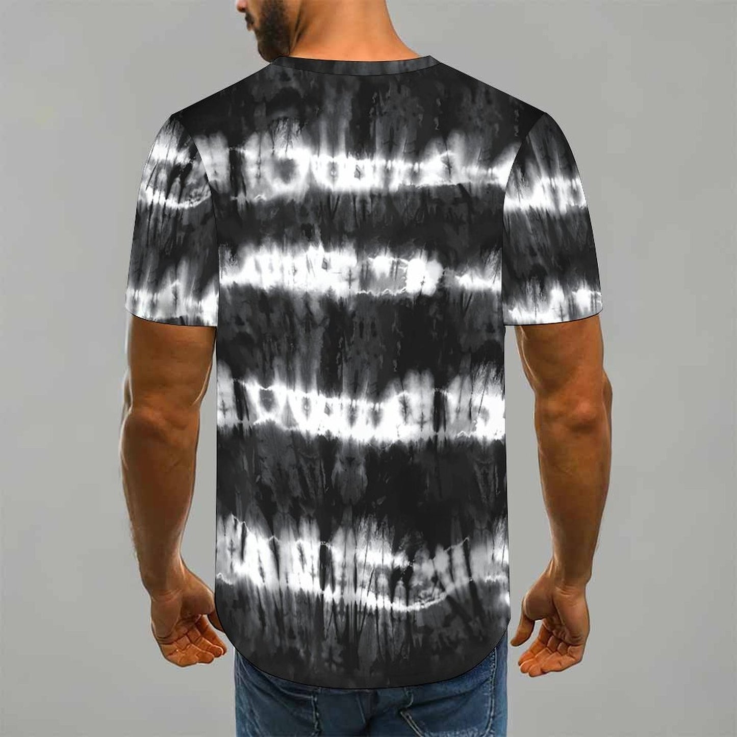 Men Print T Shirt Short Sleeve Crew Neck Casual Summer Fashion Tees Tops For Daily Outdoor Wear