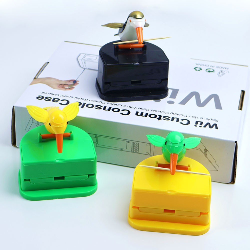 Silicone World Auto Pops-Up Toothpick Box Detachable Toothpick Storage Box Dispenser Home Automatic Push-type Toothpick Holder