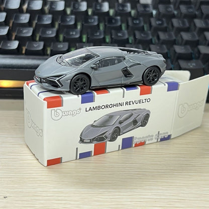 Liquidação Bburago Série 1:64 Ferrari Sp3 812c Lamborghini Bugatti Bolide Liga Miniatura Diecast Carros Brinquedos Presente para Crianças
