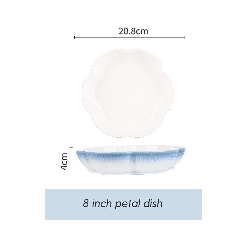 Conjunto de Tigelas de Cerâmica Louça de Osso Porcelana Utensílios de Mesa Combinação de Talheres para Casa Louça de Cerâmica de Alta Qualidade Pratos de Cerâmica Conjuntos de Jantar