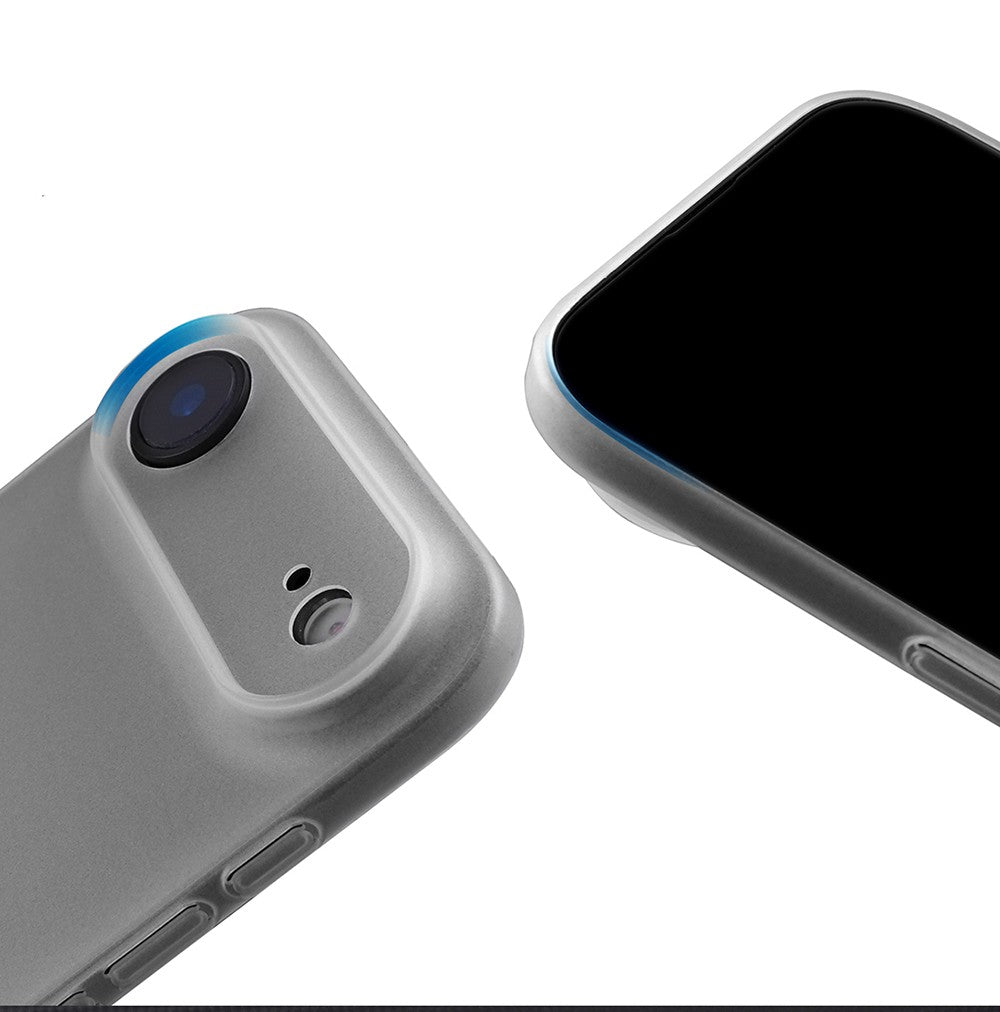 Capa Dura Ultrafina 0,3mm Para iPhone Air 17 16 Pro Max Plus 16E Translúcida Fosca Preta Fina PP Para iPhone17ProMax 16Pro