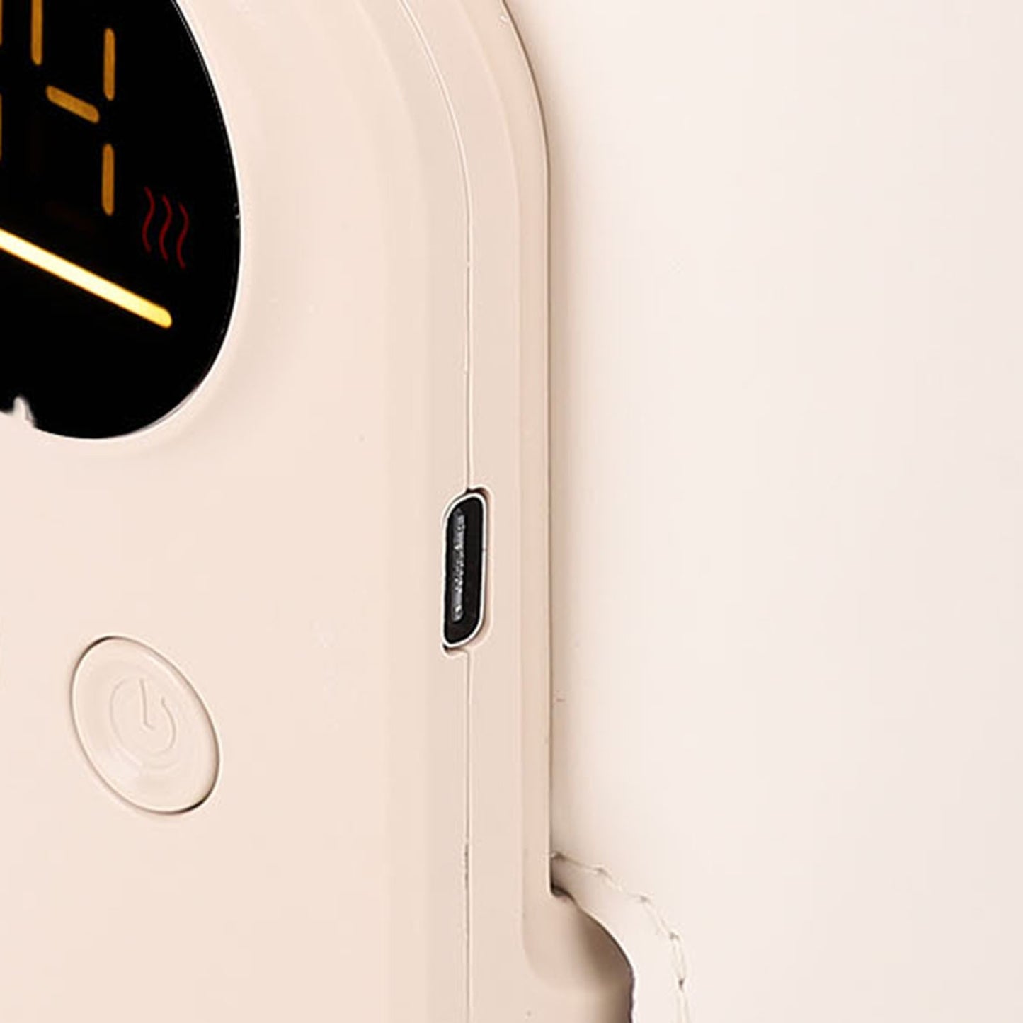 Milk Bottle Warmer Insulated Consistent Temperature USB Rechargeable Fabric ABS Baby Bottle Warmer Quiet Heating for Outdoor