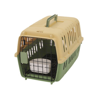 HOOPRT Pet United Airlines Caixa de transporte aéreo pode ser despachada Caixa de gato portátil para carro, caixa para cães pequenos para transporte aéreo, gaiola para gatos