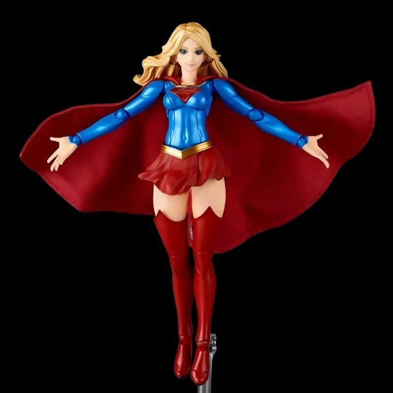 em estoque KAIYODO Original MODEL KIT AMAZING YAMAGUCHI SUPERWOMEN SUPER-HOMEM NEGRO Anime Action Modelo Coleção Brinquedo para Meninos